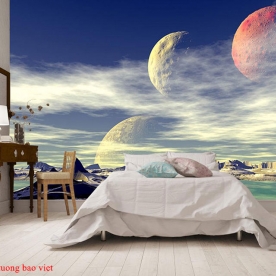 Giấy dán tường phòng ngủ me161