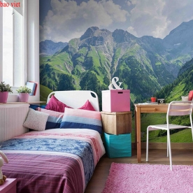 Giấy dán tường phòng ngủ me173