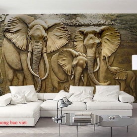 Tranh dán tường 3d ft128