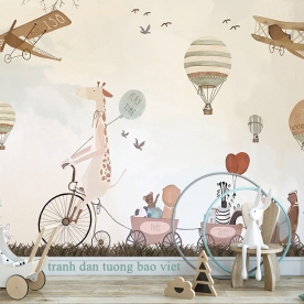 Giấy dán tường trẻ em kid324