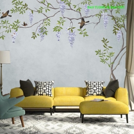 Giấy dán tường phòng ngủ tr347