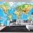 Tranh dán tường 3d bản đồ n2003-282