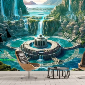 Tranh dán tường 3d fantasy n2003-256