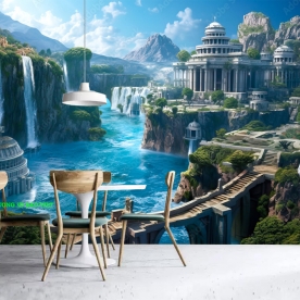 Tranh dán tường 3d fantasy n2003-257