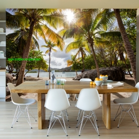 Tranh dán tường cảnh biển 3d n2003-291