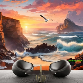 Tranh dán tường 3d n2004-526