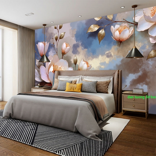 Giấy dán tường phòng ngủ h404