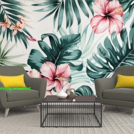 Giấy dán tường tropical n2005-341