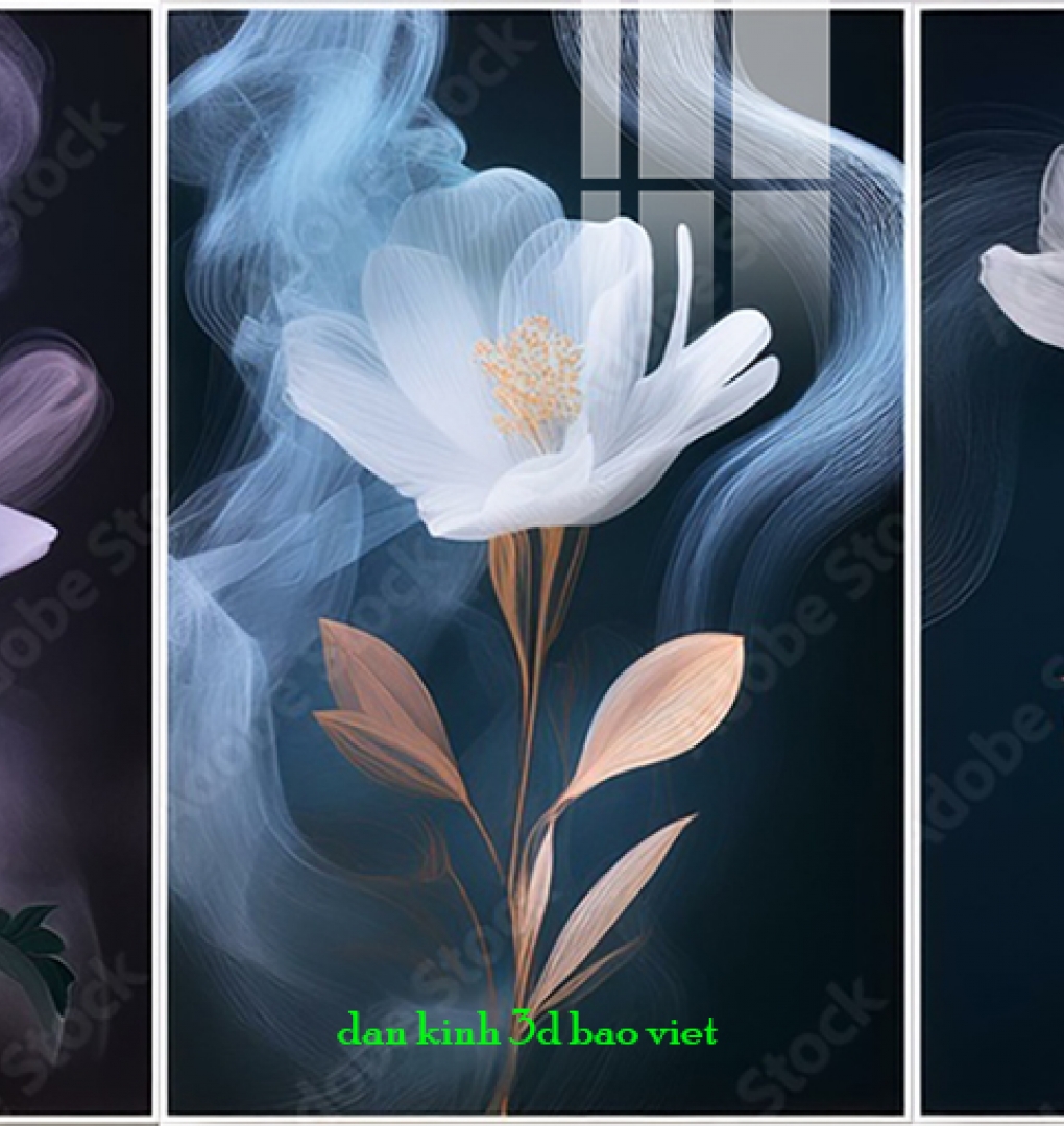 Tranh dán kính 3d 2 mặt n2005-333