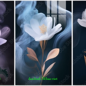 Tranh dán kính 3d 2 mặt n2005-333