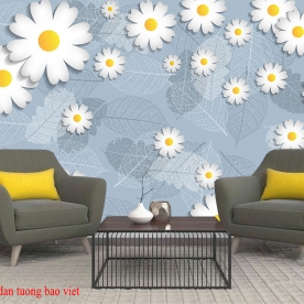 Giấy dán tường phòng khách h307