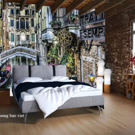 Giấy dán tường phòng ngủ me185