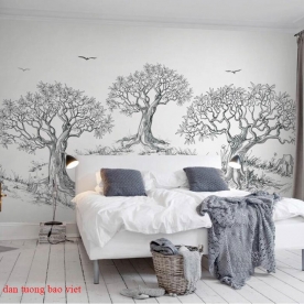 Giấy dán tường phòng ngủ me193