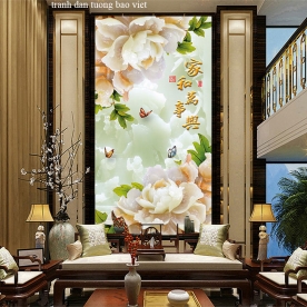 Tranh dán kính 3d k352