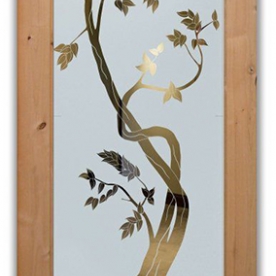 Decal dán kính nghệ thuật glass051