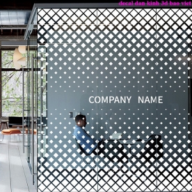 Decal dán kính nghệ thuật me375