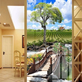 Tranh dán kính 2 mặt me361