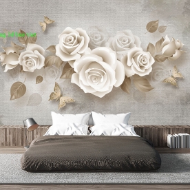 Giấy dán tường phòng ngủ 3d fl248