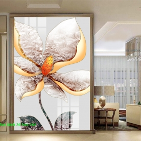 Tranh dán kính 3d 2 mặt đẹp k574