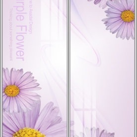 Tranh dán kính 3D 2 mặt K575