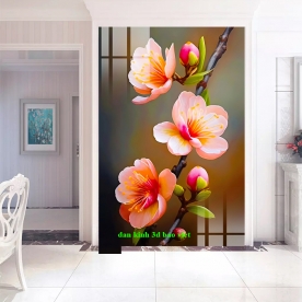 Tranh dán kính 3D 2 mặt K577