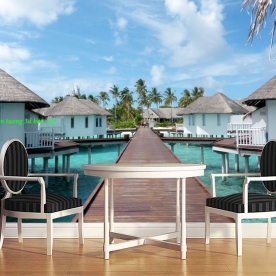 Tranh dán tường phong cảnh biển n2003-331