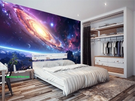 Tranh dán tường 3d galaxy mn2005-346