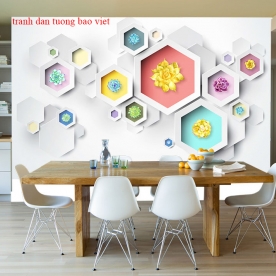 Giấy dán tường 3d-205