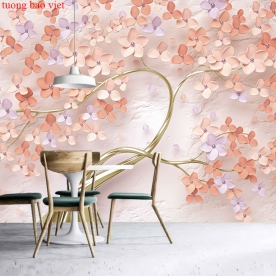 Giấy dán tường 3d h324