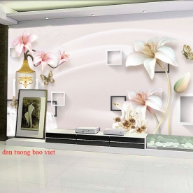 Giấy dán tường phòng khách 3d-203