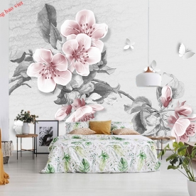 Giấy dán tường phòng ngủ h321