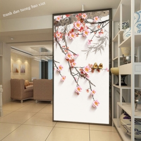 Tranh dán kính 3d k372