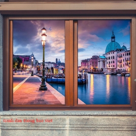 Tranh dán kính me215