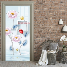 Tranh dán kính 3d 2 mặt k590