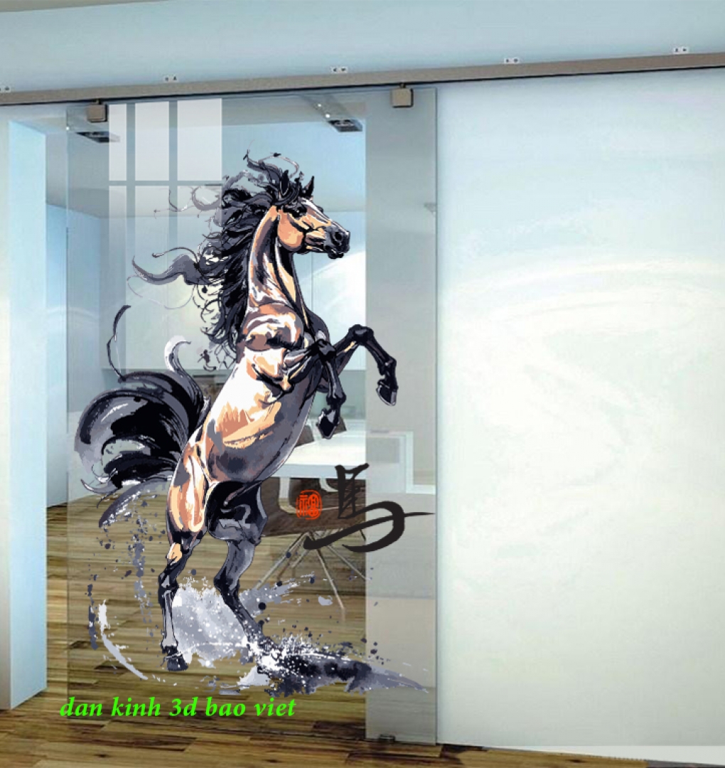 Decal dán kính cao cấp 3d trong suốt se205