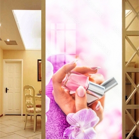 Decal dán kính cao cấp nails spa n2026-44