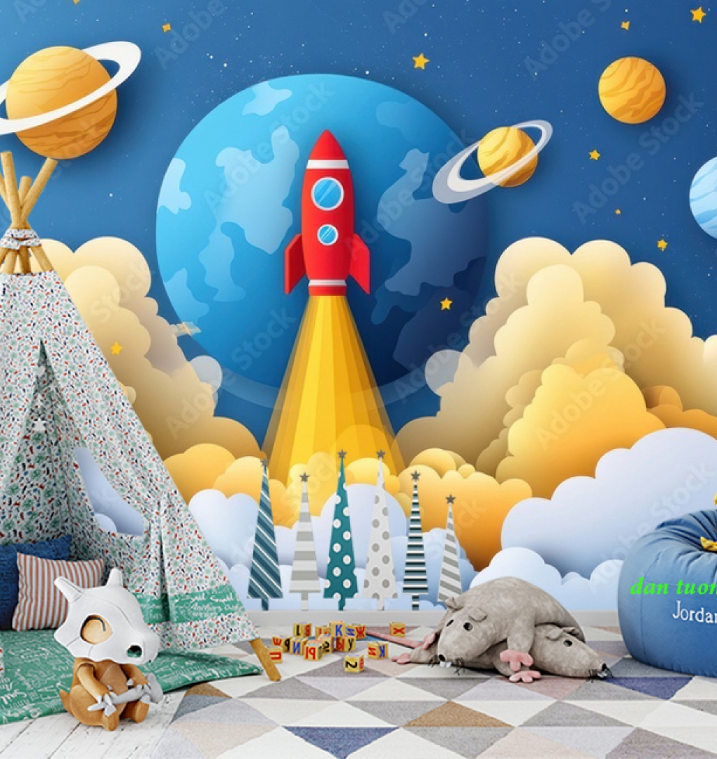 Giấy dán tường trẻ em n2026-40