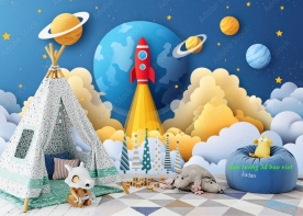 Giấy dán tường trẻ em n2026-40