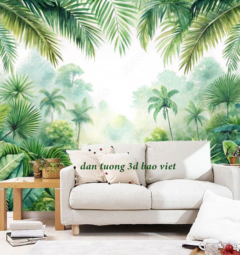 Giấy dán tường tropical n2026-37
