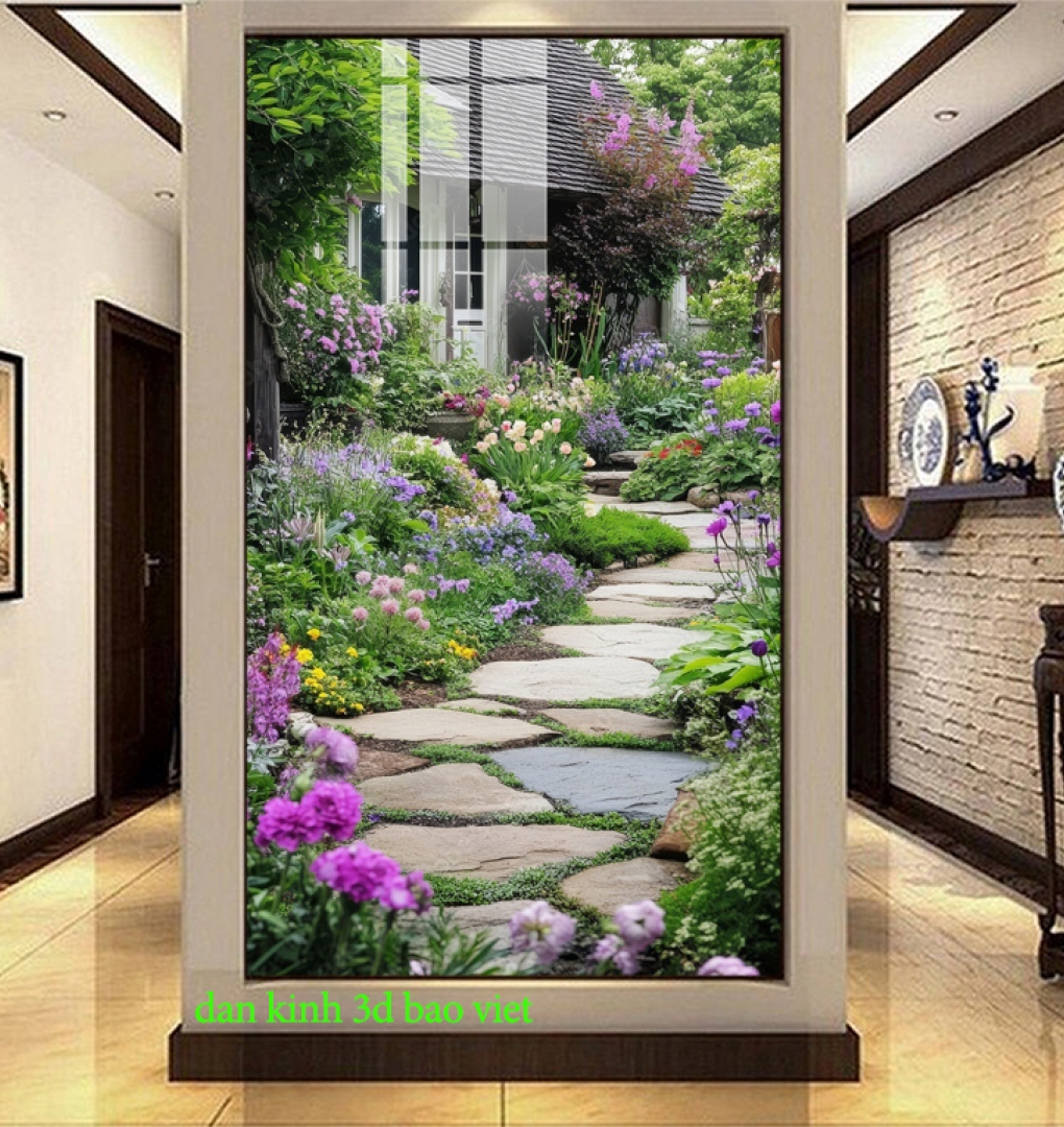 Tranh dán kính 3d 2 mặt n2026-59