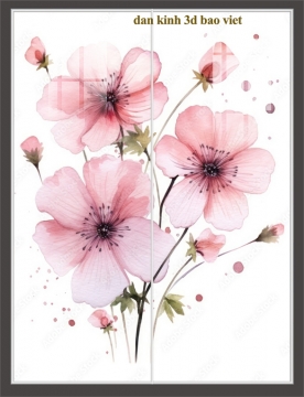 Tranh dán kính 3d 2 mặt n2026-62