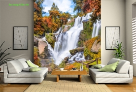 Tranh dán tường thác nước n2026-58