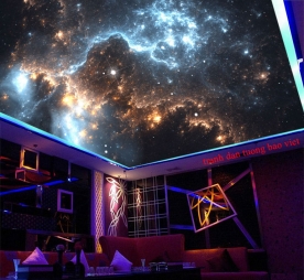 Tranh dán trần nhà galaxy c209