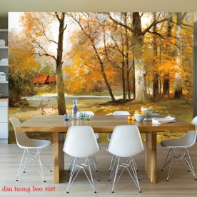 Tranh dán tường phong cảnh thiên nhiên tr338
