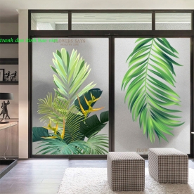 Decal dán kính cao cấp mờ lấy sáng se082