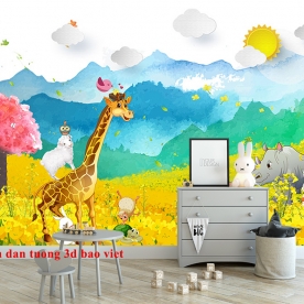 Giấy dán tường trẻ em kid349