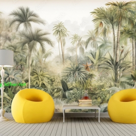 Giấy dán tường nhiệt đới n2004-49