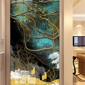 Tranh dán kính 3d 2 mặt n2004-53