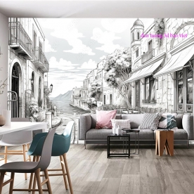 Tranh dán tường 3d n2004-42