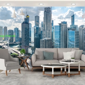 Tranh dán tường cảnh thành phố n2004-32